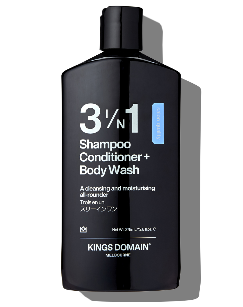 3 in 1 Shampoo, Conditioner + Body Wash