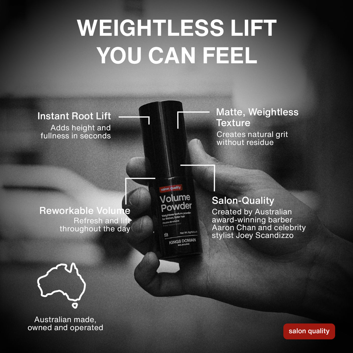 Volume Powder | Kings Domain Melbourne